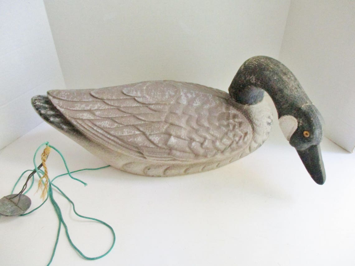 Vintage Hunting Ariduk Decoy Goose General Fibre Co. Decoy Etsy