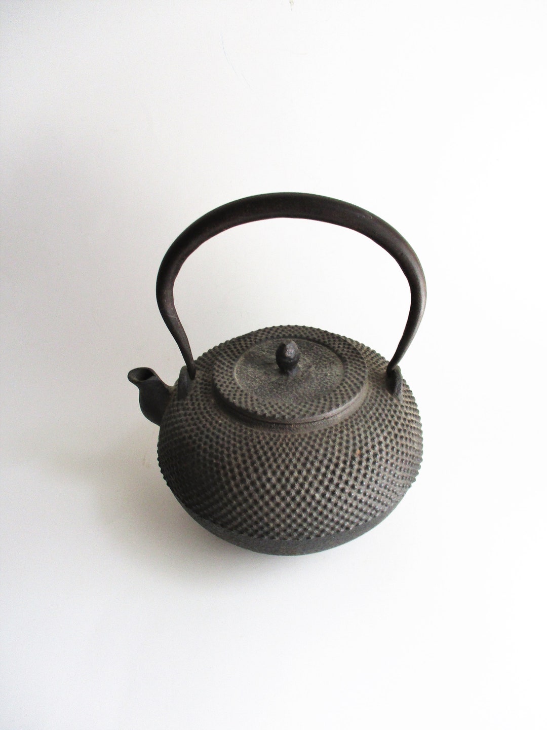 Vintage Teapot Tetsubin Japanese Cast Iron Tea Kettle DECORATIVE USE