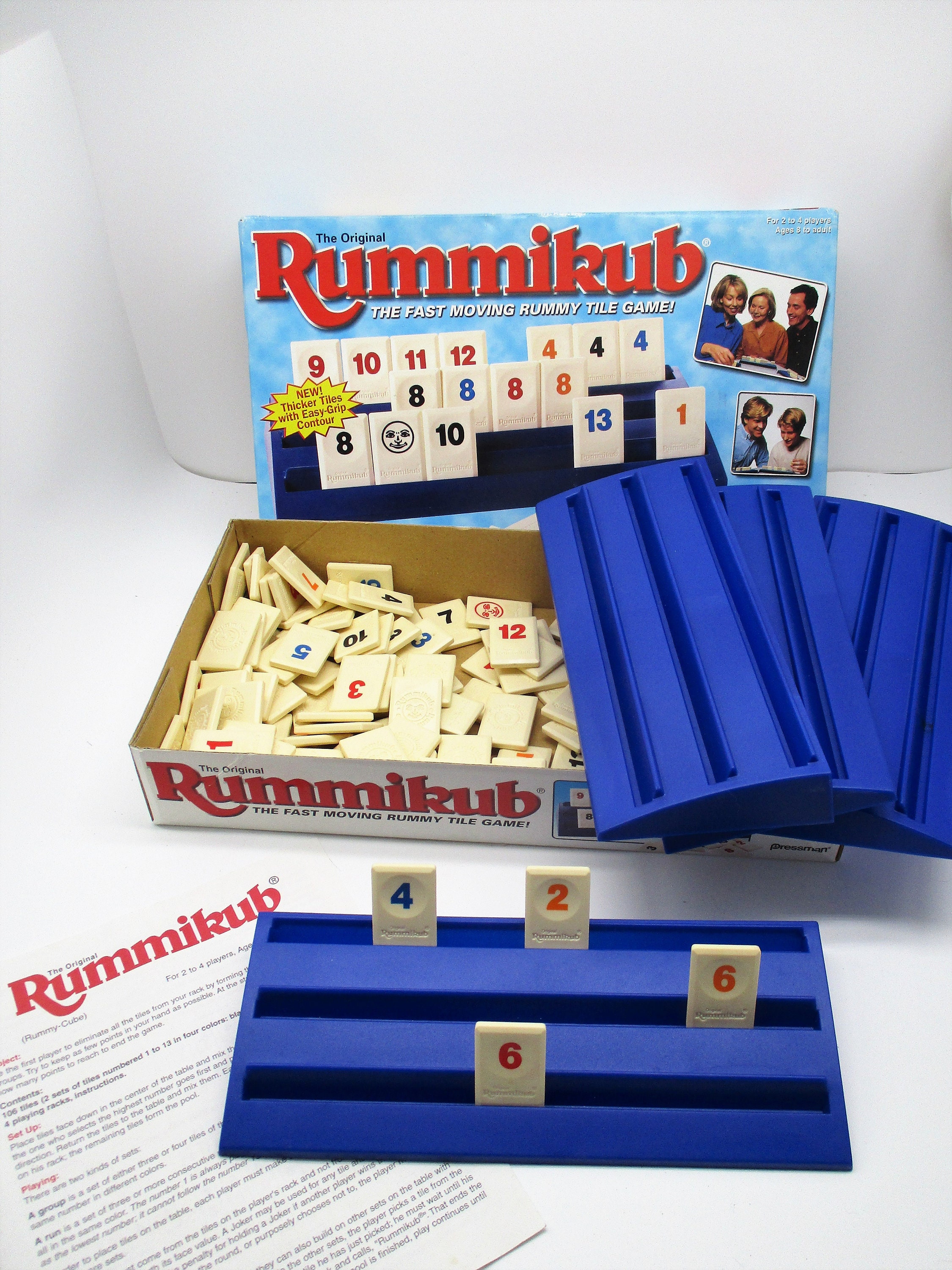 Vertrouwelijk Aangepaste organiseren Vintage Rummikub 1997 Pressman Toy Corp. Complete Set for 4 - Etsy Hong Kong