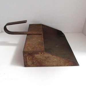Vintage Dustpan Industrial Metal