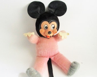 Vintage Gund Minnie Mouse 1940's Rare Walt Disney Doll