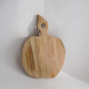 Vintage Apple Cutting Board Small Charcuterie Wall Hanging