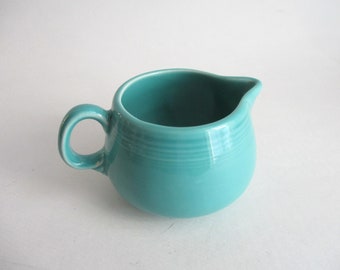 Vintage Fiesta Creamer Turquoise