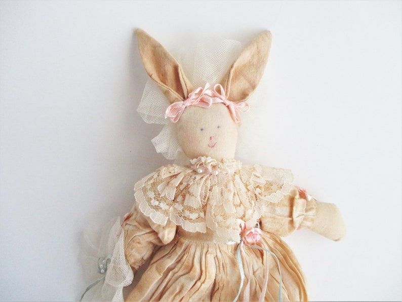 vintage bunny doll