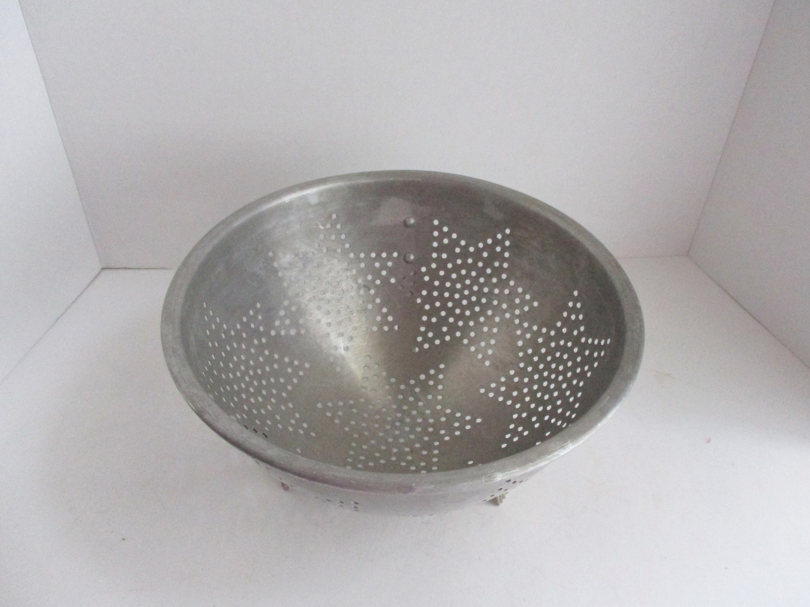 Vintage Star Colander Aluminum 7 Star Kitchen Tool Hanging Etsy
