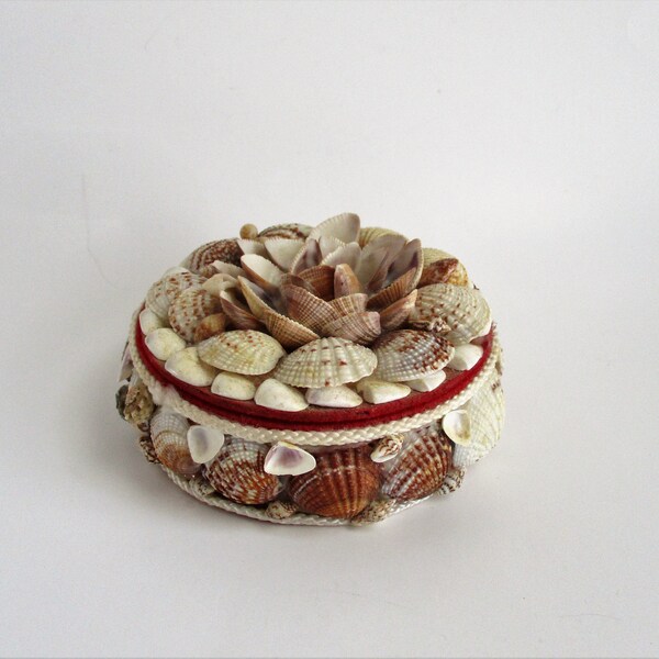 Seashell Jewelry Box Etsy