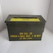 Vintage First Aid Kit Military Surplus Ammo Box Army Green Medical Supplies 1973 First Aid Book 