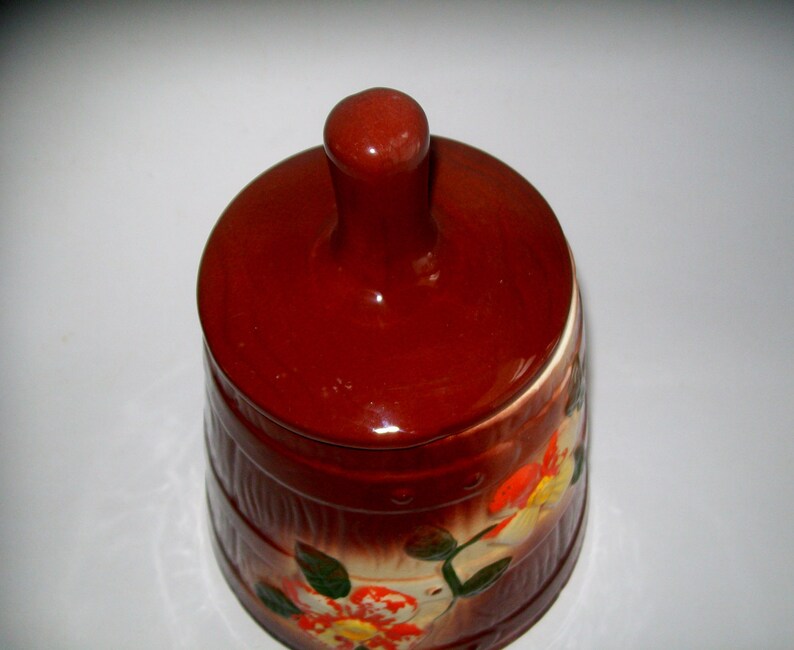 Vintage Cookie Jar McCoy Butter Churn Kitchen Collectible Etsy