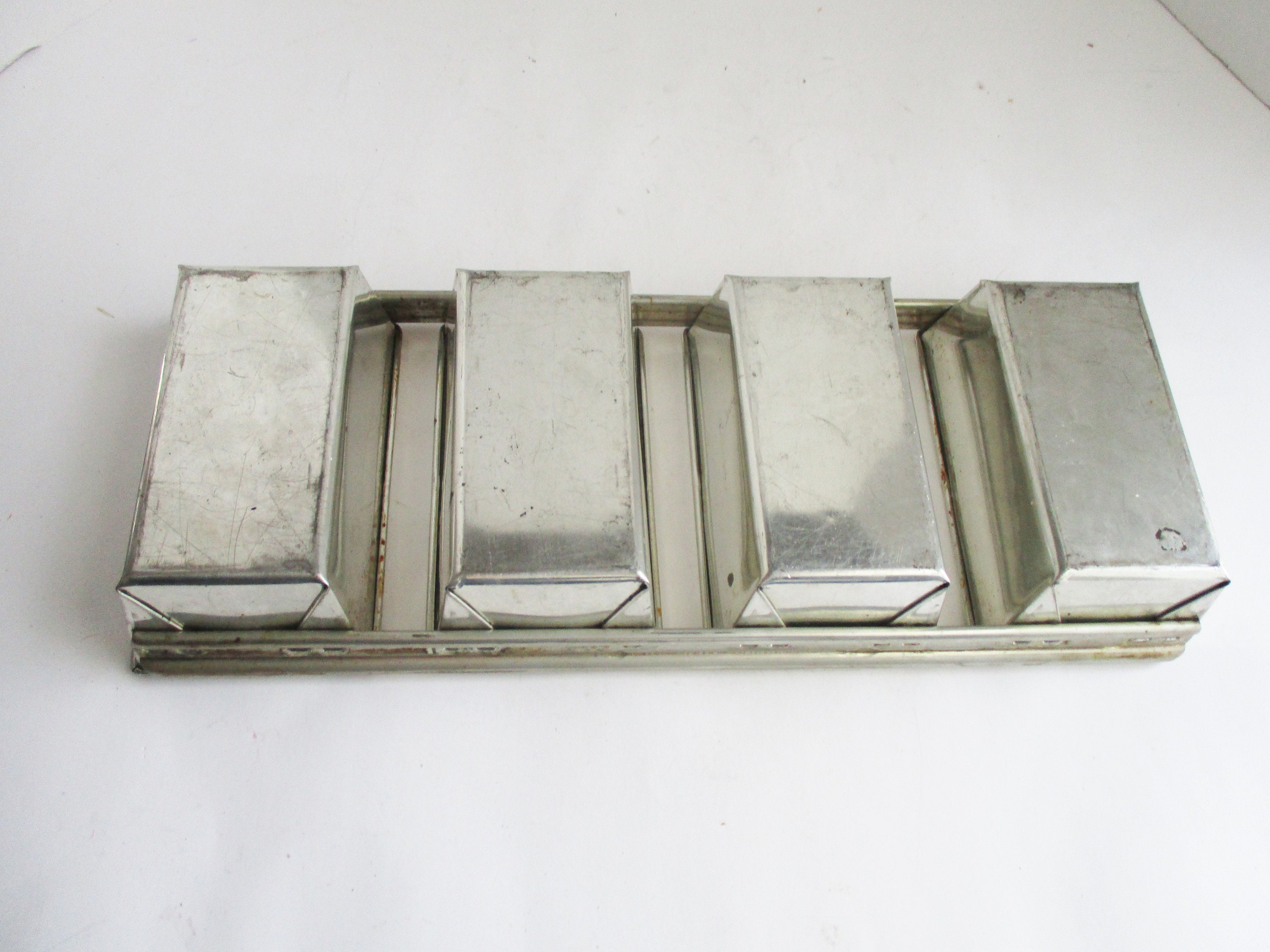 Vintage Foley USA BREAD LOAF PAN 7-1/2 x 3-3/4 x 2-1/4 Aluminum ~