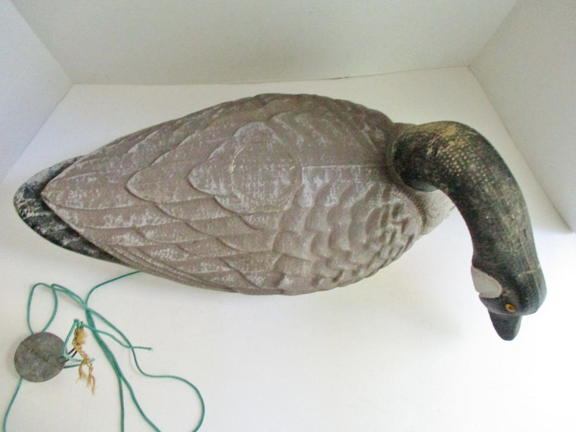 Vintage Hunting Ariduk Decoy Goose General Fibre Co. Decoy Etsy