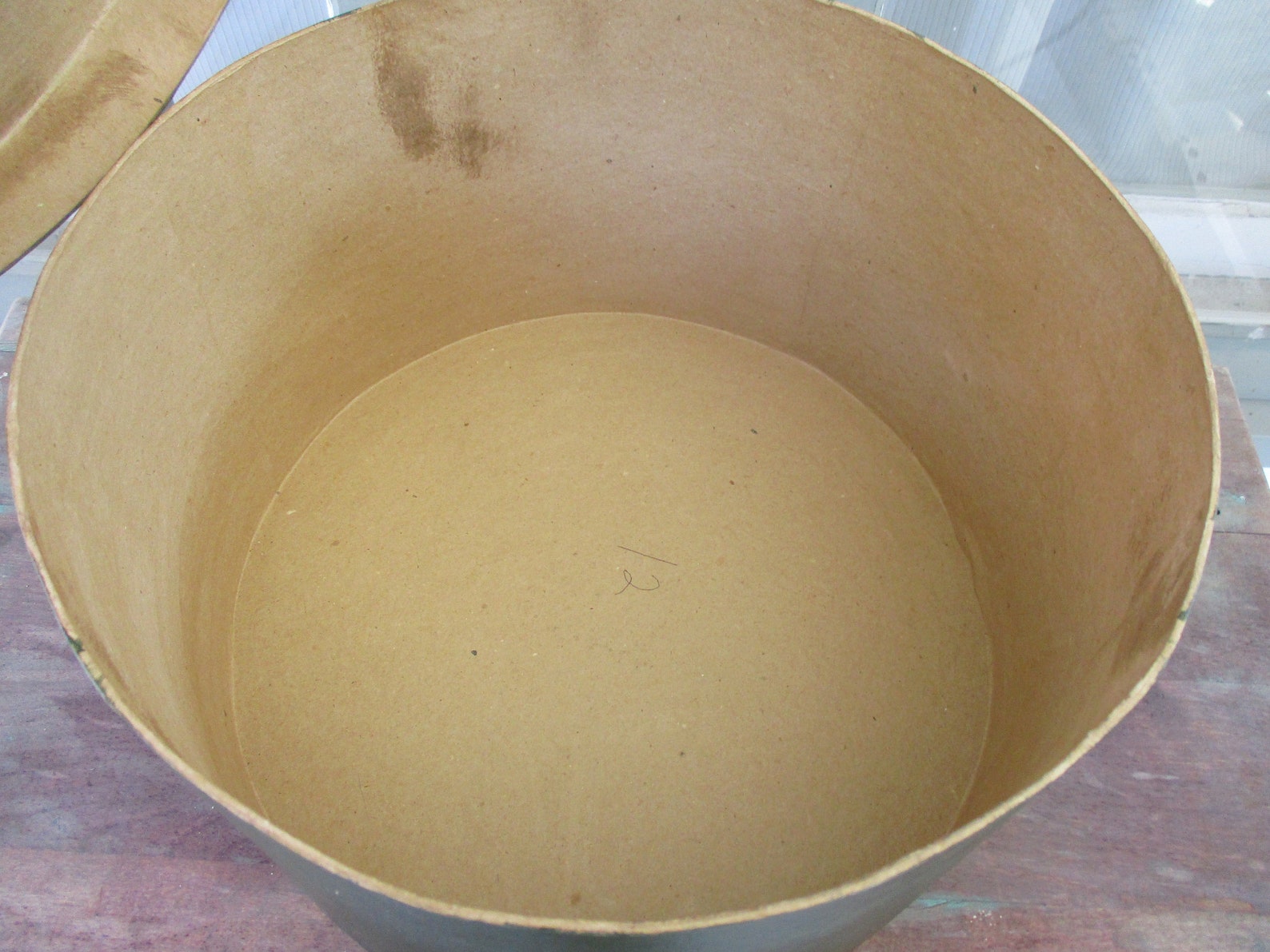 Vintage Nesting Boxes Set of 5 Cardboard Stacking Round Boxes Etsy