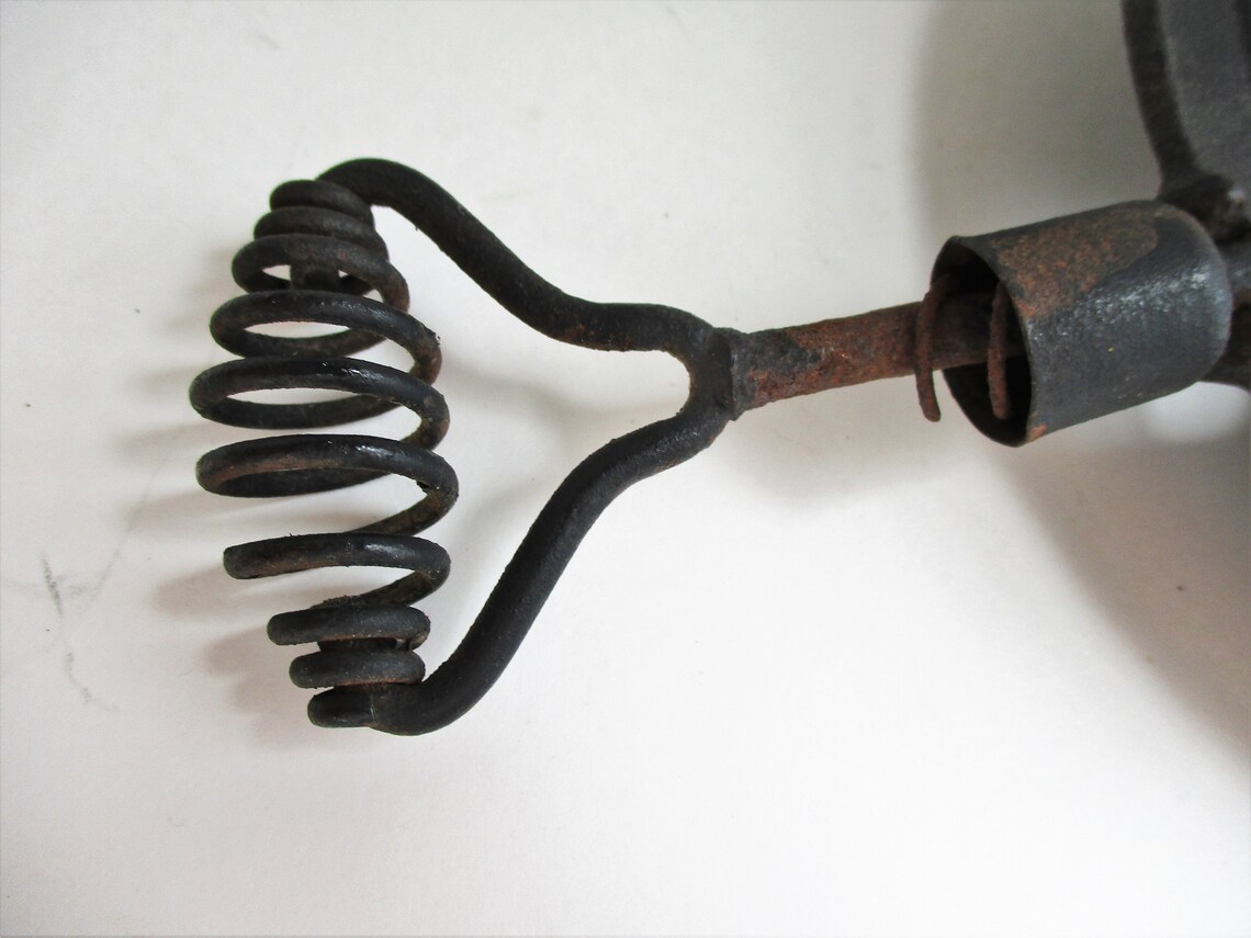 Vintage Griswold Stove Pipe Flue Damper Erie PA Patented 1915 Etsy