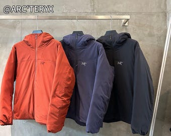 Giacca con cappuccio Arcteryx Atom, giacca imbottita per uomo e donna