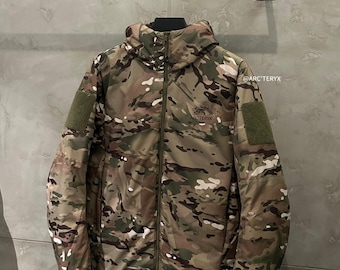 Arcteryx LEAF Multicam Insulated Tactical Jacket, Winter Military Jacket