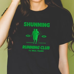 Retro Fitness Ironic Running Shirt, Funny Walking Club Tee, Reluctant exerciser gift, Power Walker T-shirt