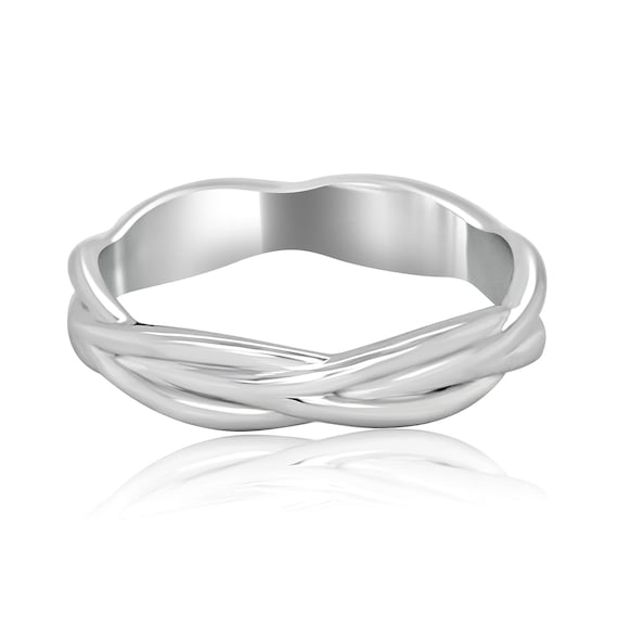 Buy Elegant Infinity Platinum Ring at Best Price | Tanishq UAE