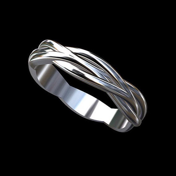 Infinity mens shop wedding bands