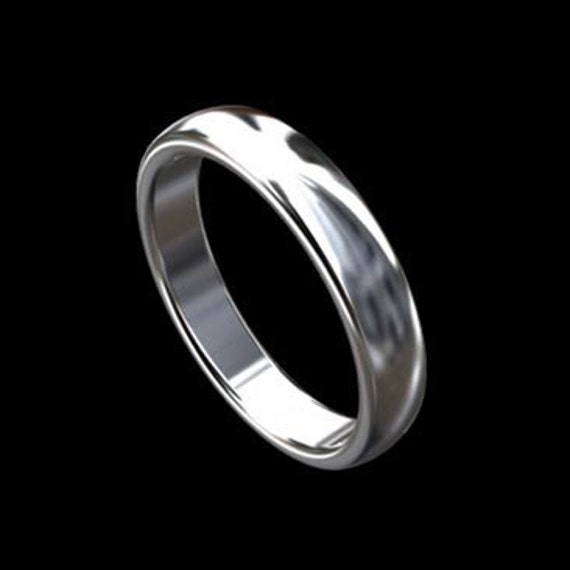 Wide Anti-rust Men Ring Stainless Steel Simple Exquisite Engagement Ring  Fashion Jewelry - Walmart.com