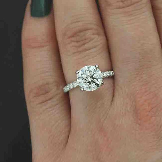 Marquise Cut Pave Engagement Ring Settings | Diamond Mansion