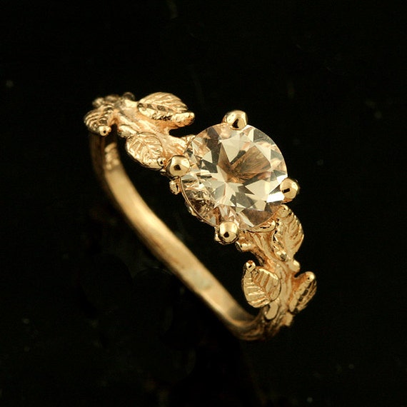 7mm 2024 morganite ring