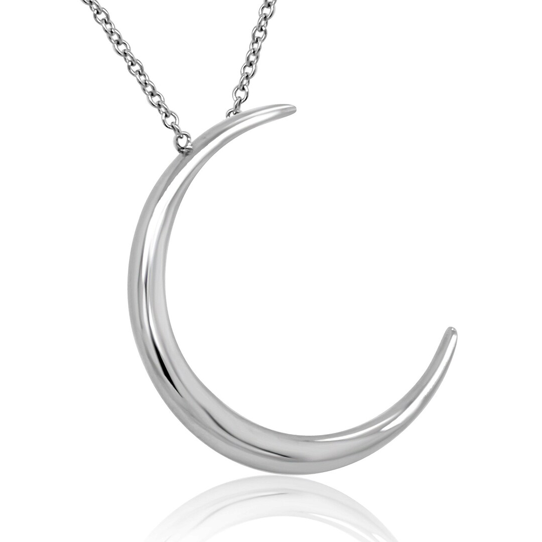 【HYERES LOR】Champagne Moon Big Bowl Long Necklace (White) il_1080xN.5497722973_c1aj.jpg