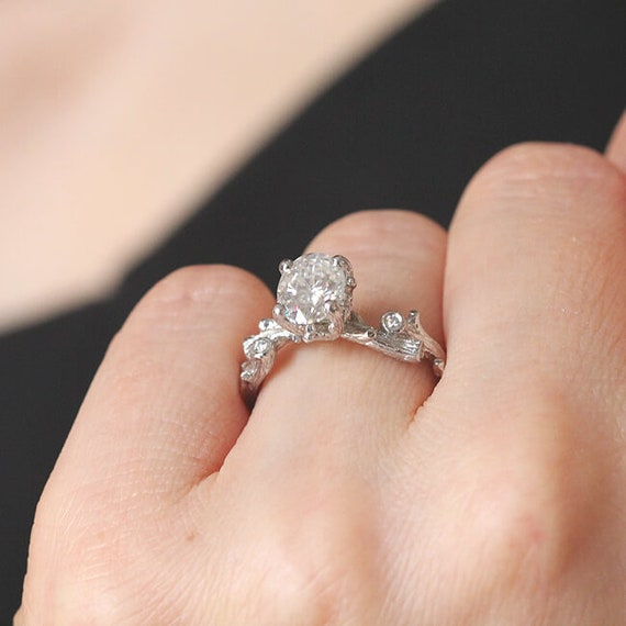 Unique Non Traditional Engagement Rings, 0.5 Ct Vintage Promise Ring,  Channel Anniversary Band, Bespoke Diamond Ring, Custom Moissanite Ring -  Etsy