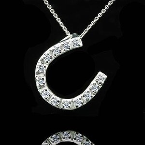 ネックレス・ペンダント wing bling 14k Emma Lucky Horseshoe Pendant This item is unavailable - Etsy