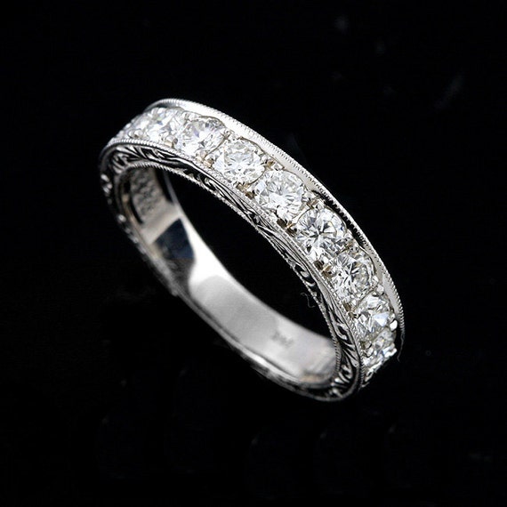 Sylvie Antique Style Diamond Engagement Ring S1389