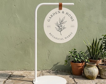 Standing Sidewalk Sign, Outdoor Storefront Sign, Custom Business Sign, Personalized Logo Display Sign, Floor Standing Sign, Advertising Sign