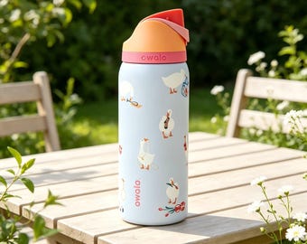 Owala Silly Goose Freesip 32oz Water Bottle , Insulated Stainless Steel Water Bottle Birthday & Christmas Gift for Her