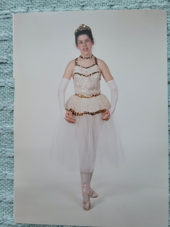 Vintage Adult Ballerina Princess Costume , Dance/H