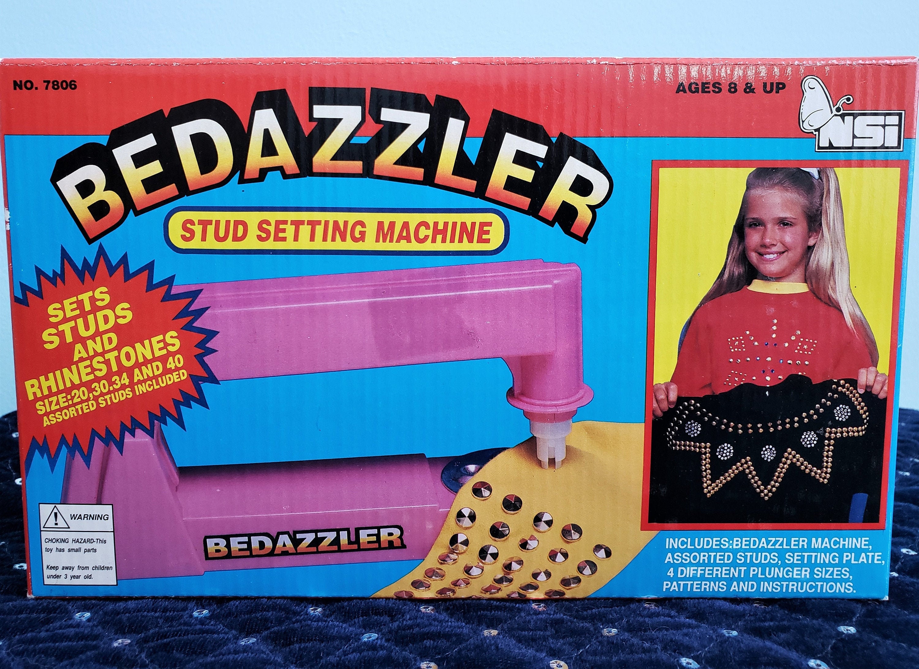 Vintage Bedazzler Stud Machine 90s Girl Crafts Stud Setting 