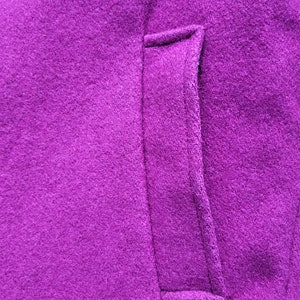 Girls Winter Coat Michael Lewis, Child size 8 with scarf , Magenta image 7