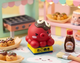 タコとイカをモチーフにしたESCキーキャップ、カスタムメカニカルキーボードアクセサリー（1U）