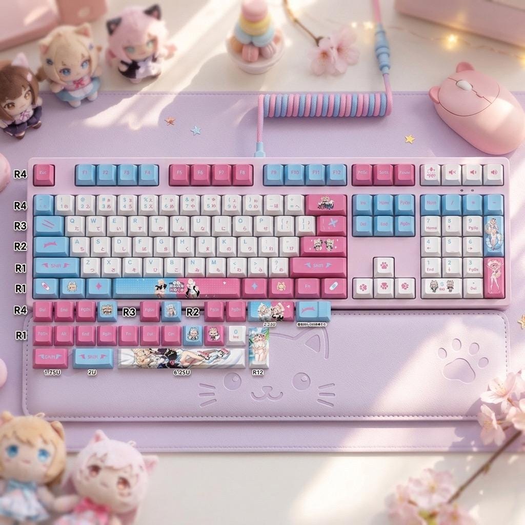 Fuwamoco keycap - Etsy 日本