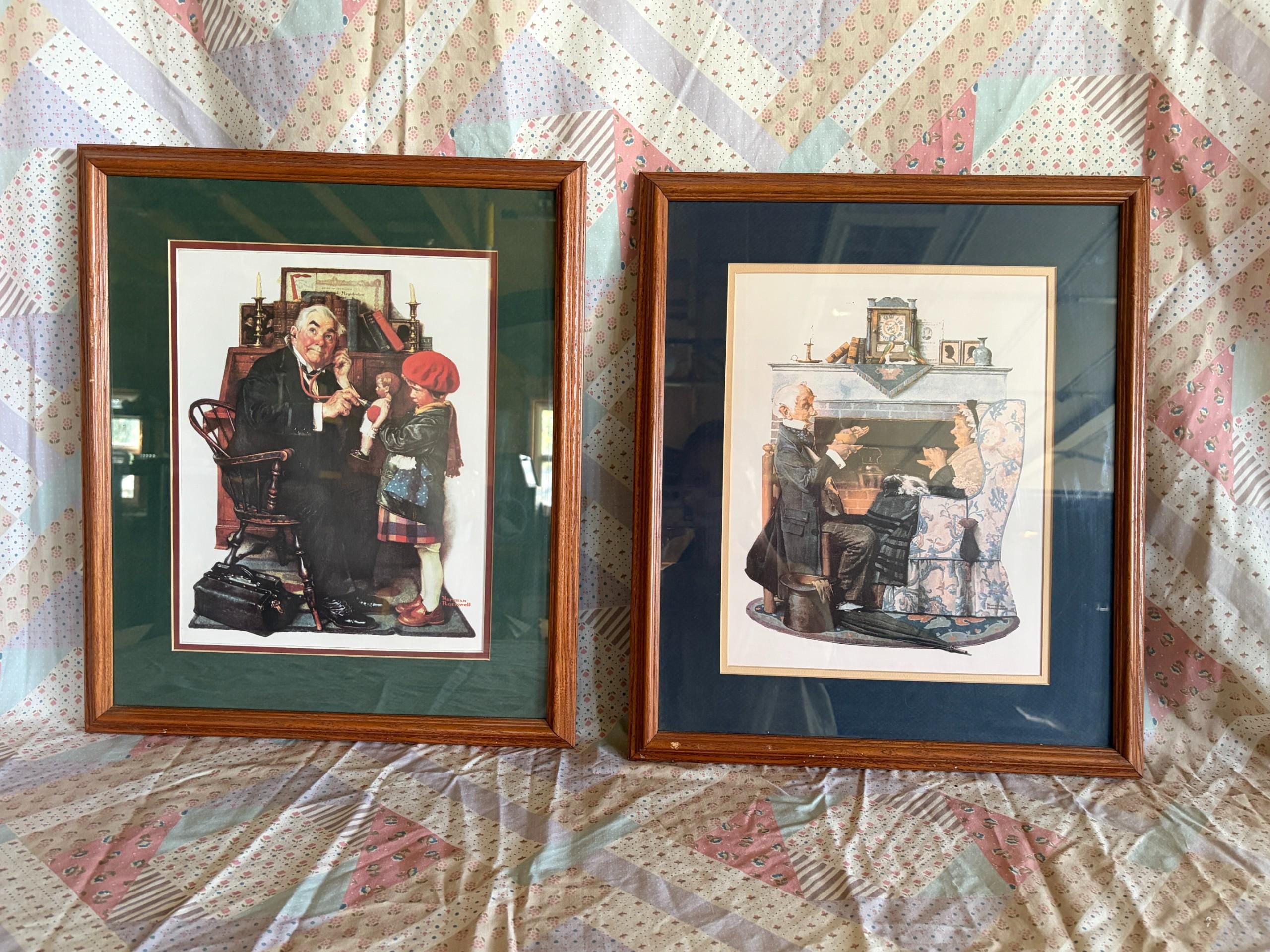 Norman Rockwell Doctor and Doll Print - Etsy
