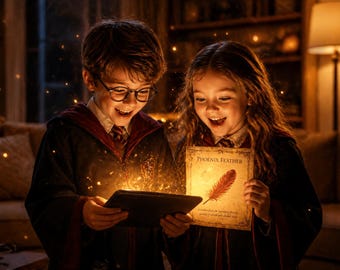 Juego imprimible de escape room mágico para niños - Juego de fiesta de cumpleaños de magos - Búsqueda interactiva de pociones - Búsqueda del tesoro para edades de 6 a 10 años - Academia de Magia