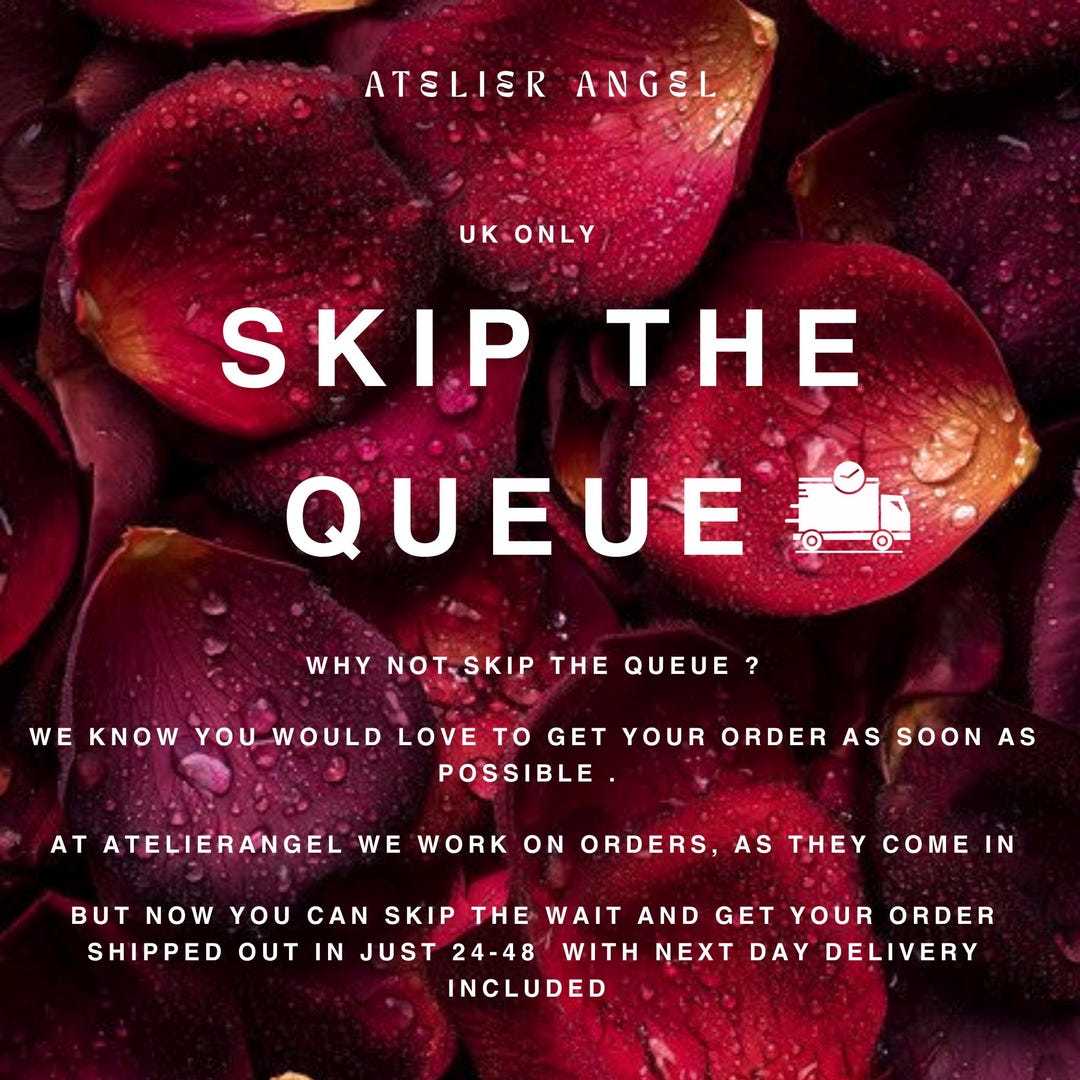 Atelier Angel Skip Queue (UK Only) – Fast Track Delivery - Etsy