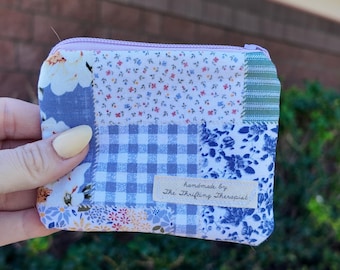 Colorful Picnic Keychain Wallet