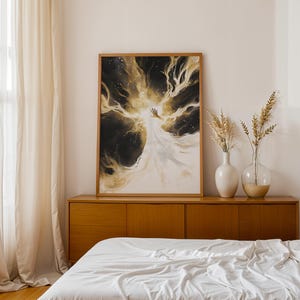 La Création de la Lumière - Art Imprimable | Décoration Murale Catholique Moderne à l'Aquarelle image 8