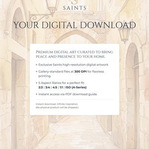 The Betrothal of Mary and Joseph Printable Art | Modern Watercolor Catholic Decor image 10