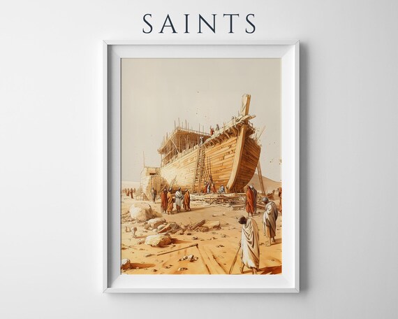 Noah Building the Ark