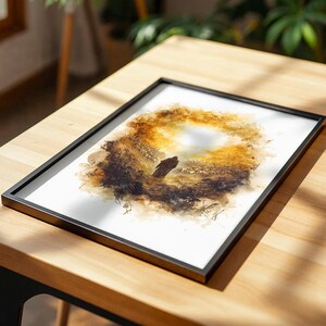 Hesekiels Vision vom Tal der Trockenen Gebeine | Gerahmtes Poster Wall Art Bild 10