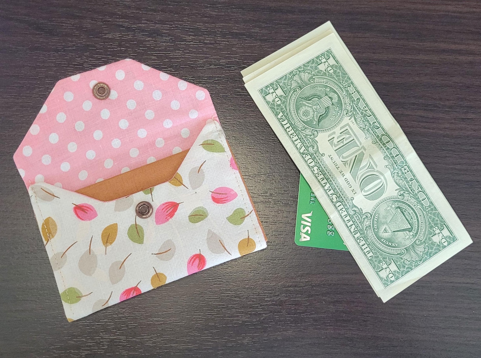 Envelope Wallet Pattern Card Wallet Sewing Pattern, Envelope Flap Coin Purse PDF (digital ...