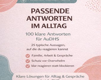 100 jasnych odpowiedzi na 25 typowych sytuacji: ADD, ADHD, ASD itp. - Wreszcie odpowiedz pewnie