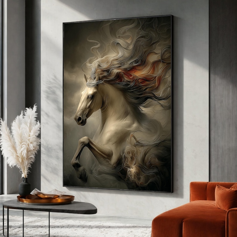 majestic-running-horse-canvas-flowing-mane-wall-art-abstract-equine