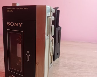 Sony Walkman WM-3 Stereo Cassette Player "METAL" - For Parts or Repair Only