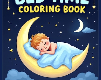 Bedtime Coloring Book for Kids