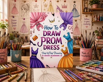 How to Draw Prom Dresses