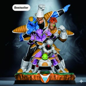 Color-Coded Strike Squad Set | Galactic Commando Team | Collectible Figures | STL 3D PRINT Files